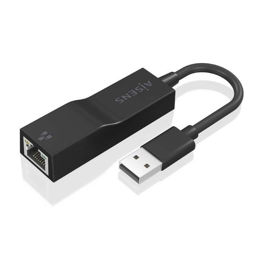 Adaptador USB 3.0 - RJ45 Aisens A106-0766/ 1000Mbps-0