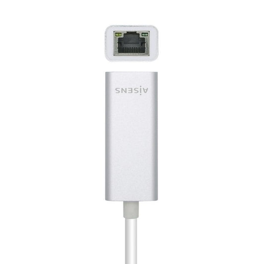 Adaptador USB Tipo-C - RJ45 Aisens A109-0505/ 1000Mbps-0