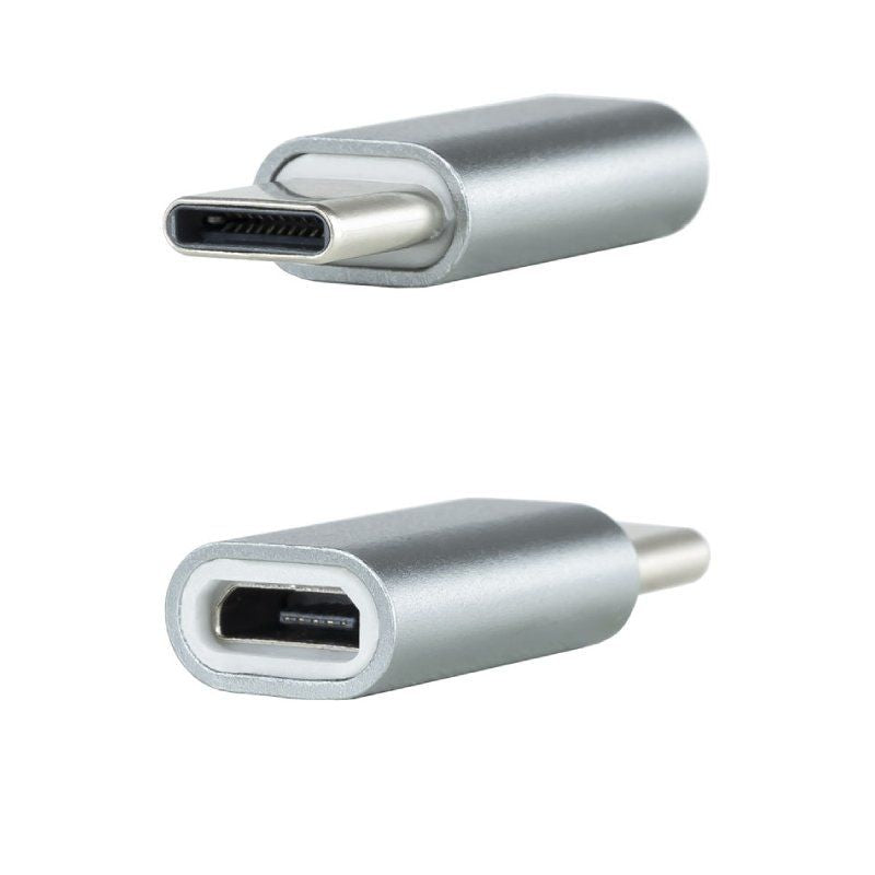 Adaptador Nanocable 10.02.0011/ USB Tipo-C Macho - MicroUSB Hembra-0