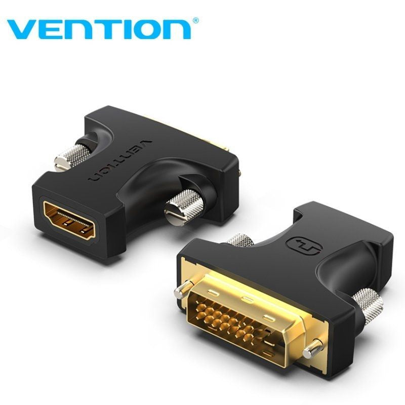 Adaptador HDMI Vention AILB0/ HDMI Hembra - DVI (24+1) Macho-0