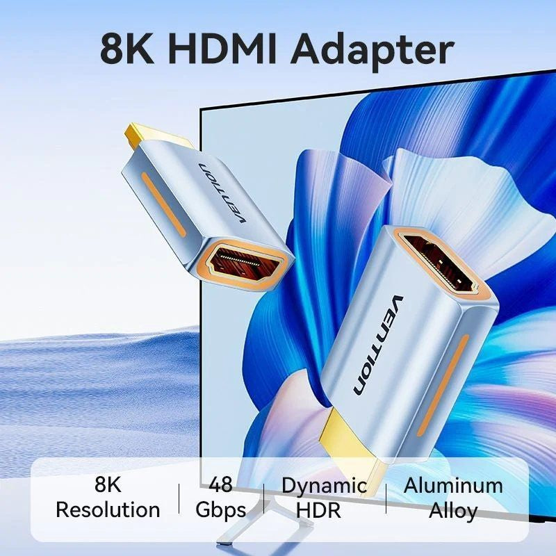 Adaptador HDMI 8K Vention AIVH0/ HDMI Macho - HDMI Hembra-0
