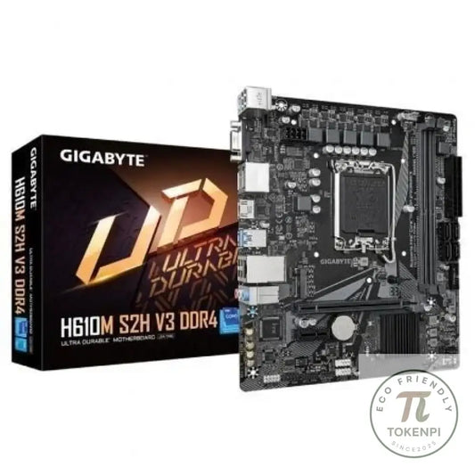 Base Gigabyte H610M S2H Desempenho Fiável para Computadores Desktop